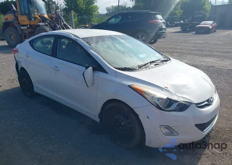 2013 Hyundai Elantra Gls из США, поврежденный, VIN 5NPDH4AE3DH308218